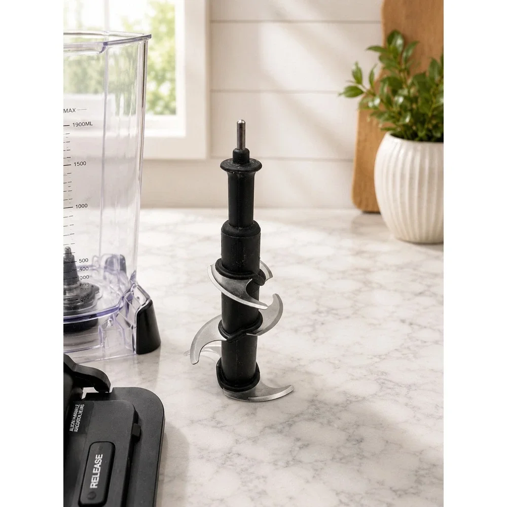Ninja Blender Replacement Pitcher Jar Lid Stacked Blade Assembly